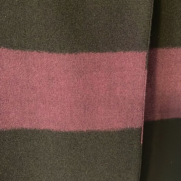 Jones New York vintage 100% silk stripe jacket and matching shell set size 6 - Picture 5 of 9